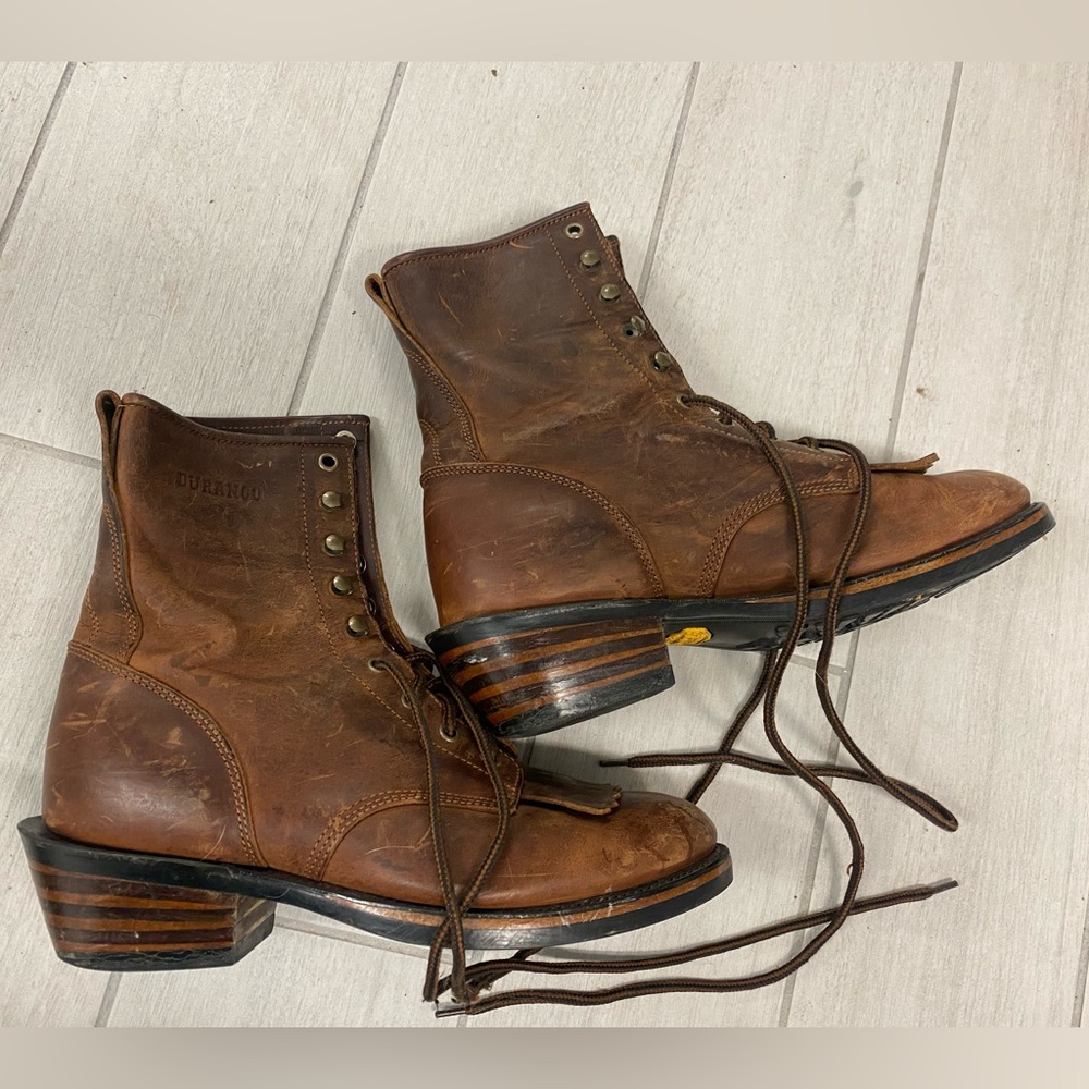 durango boots EUC men size 9/womens 11 - Picture 2 of 8